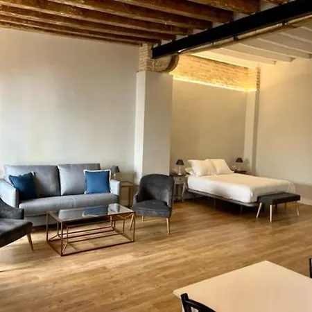 Ti1 Estiloso Loft 120m De La Catedral Tomas De Ibarra Street Apartment Seville